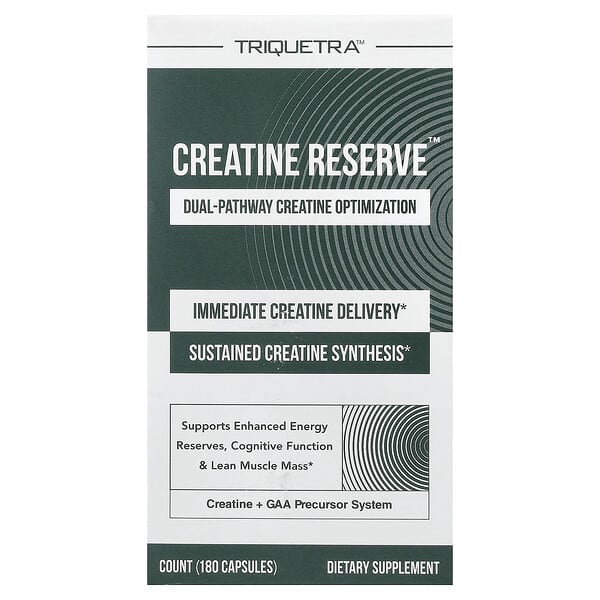 Triquetra Health, Creatine Reserve™, 180 Capsules — product photo 1