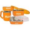 Thinkbaby, L'ensemble pour l'alimentation complet sans BPA, Orange, 1 ensemble
