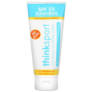 Think, Thinksport, Sunscreen, SPF 50, For Kids, 6 fl oz (177 ml)