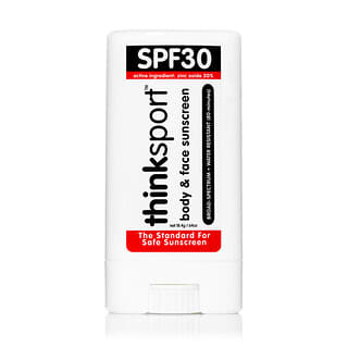think, Thinksport, солнцезащитный карандаш, фактор защиты от солнца 30, 0,64 унции (18,4 г)