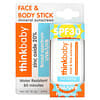 Thinkbaby, Face & Body Mineral Sunscreen Stick, SPF 30, 0.64 oz (18.4 g)