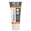 Thinksport, Clear Zinc Active Face, SPF 50, 2 fl oz (59 ml)