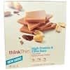 High Protein & Fiber Bars, Chocolate Peanut Butter Toffee, 10 Bars, 1.76 oz (50 g) Each