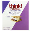 Think !, Protein+ 150 Calorie Bars, S'mores, 10 Bars, 1.41 oz (40 g) Each