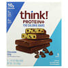Батончики с протеином + 150 калорий, шоколадная крошка, 5 батончиков по 40 г (1,41 унции)