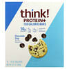Батончики с протеином + 150 калорий, шоколадная крошка, 10 батончиков по 40 г (1,41 унции)