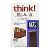 Keto Protein Bars, Chocolate Mousse Pie, 10 Bars, 1.2 oz (34 g) Each