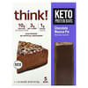 Keto Protein Bars, Chocolate Mousse Pie, 5 Bars, 1.2 oz (34 g) Each