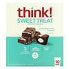 Barrita con alto contenido de proteínas Sweet Treat, Magdalena de chocolate y crema`` 10 barritas, 57 g (2,01 oz) cada una