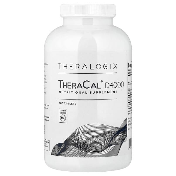 Theralogix, TheraCal® D4000, 360 Tablets