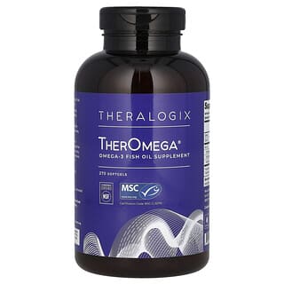 Theralogix, TherOmega, Omega-3 Fish Oil , 270 Softgels