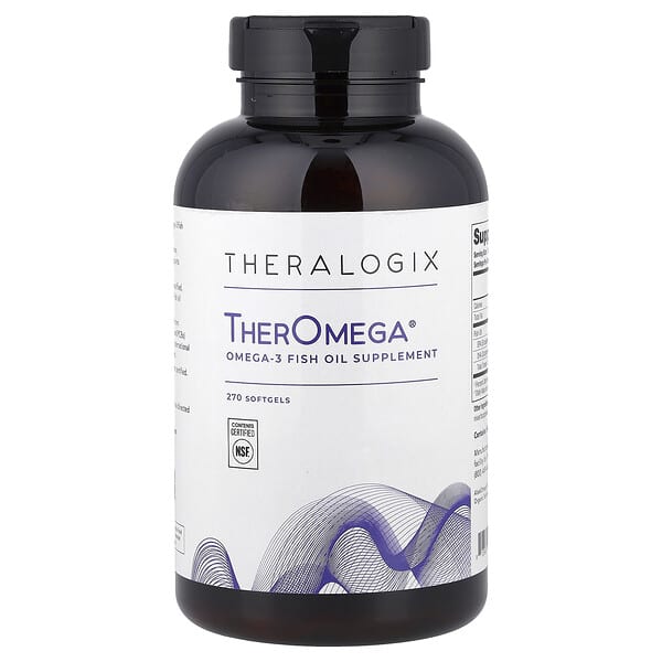 Theralogix, TherOmega®, 소프트젤 270정