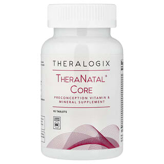 Theralogix, TheraNatal, Core, 90 comprimidos