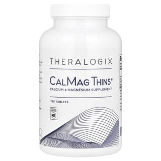 Theralogix, CalMag Thins, 360 comprimidos