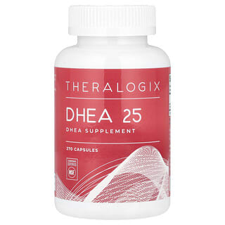 Theralogix, DHEA（デヒドロエピアンドロステロン）25、270粒