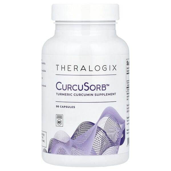Theralogix CurcuSorb, 90 Capsules (300 mg per Capsule)