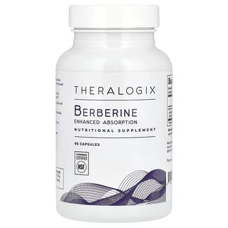 Theralogix, Berberine, Enhanced Absorption, 90 Capsules
