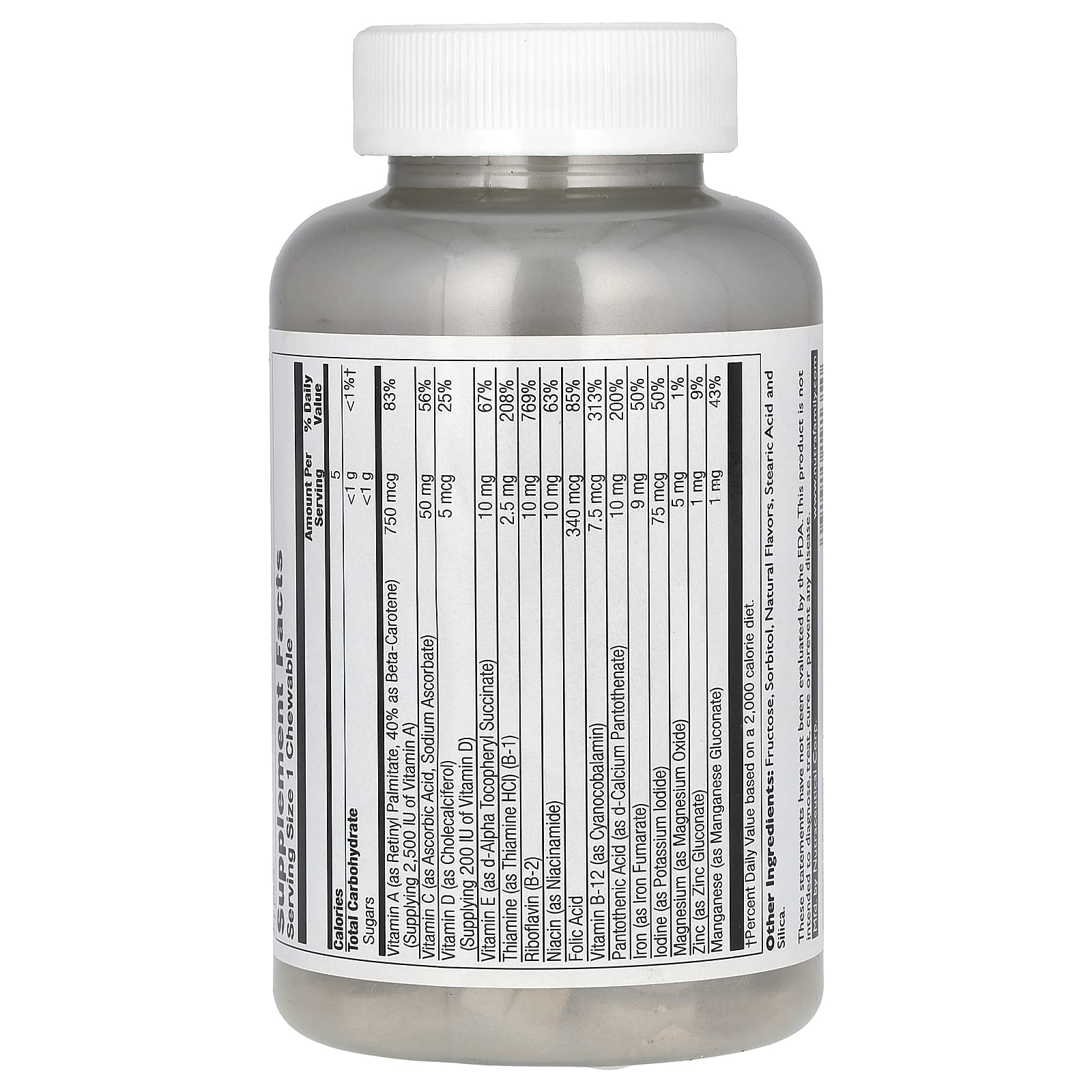 Thompson, Children's Chewable Multivitamin Multimineral, Yummy Punch