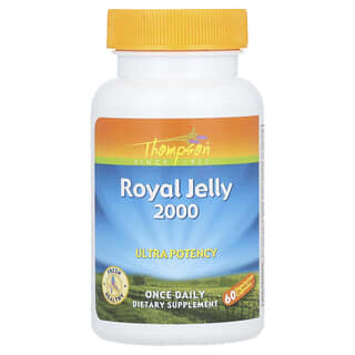 Thompson, Royal Jelly, Ultra Potency, 2,000 mg, 60 Vegetarian Capsules