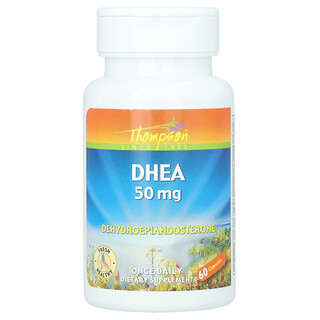 Thompson, DHEA , 50 mg , 60 Capsules