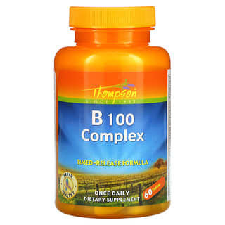 Thompson, B 100 Complex, 60 Tablets
