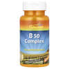 Complejo de vitaminas B 50, 60 cápsulas vegetales