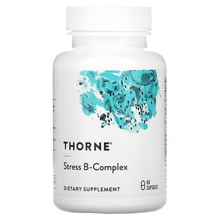 Thorne Research, Complexo Estresse B, 60 Cápsulas