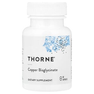 Thorne, Copper Bisglycinate, 2 mg, 60 Capsules