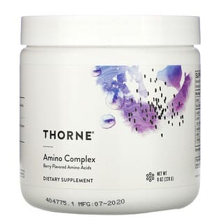 Thorne Research, Amino Complex, Berry Flavored, 8 oz (228 g)