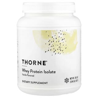 Thorne, Whey Protein Isolate, Vanilla, 1.84 lb (837 g)