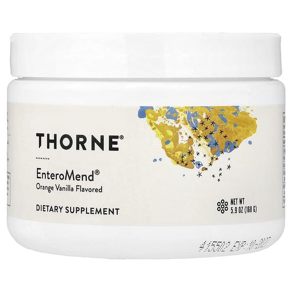 Thorne, EnteroMend, 오렌지 바닐라, 168g(5.9oz)