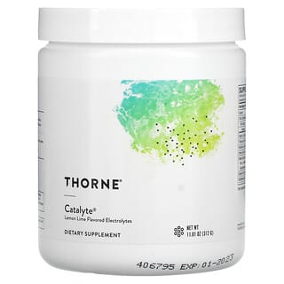 Thorne Research, Catalyte، إلكتروليتات بنكهة الليمون الحامض، 11.01 أونصة (312 جم)