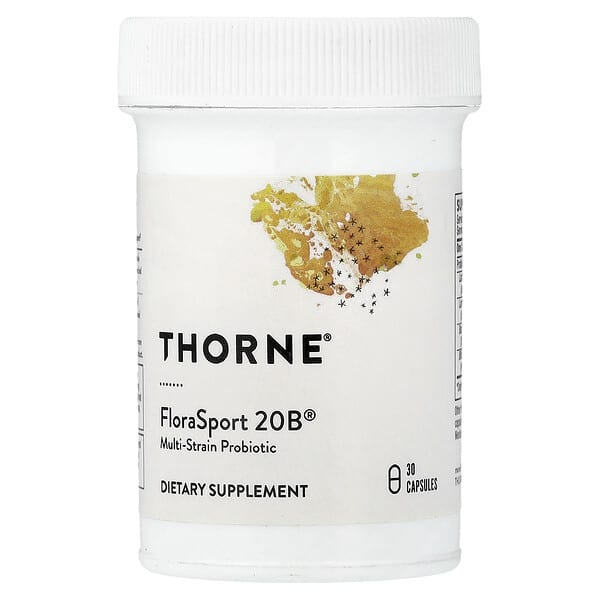 Thorne FloraSport 20B®, 30 Capsules