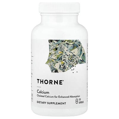 Thorne, Calcium, 120 Capsules (250 mg each)