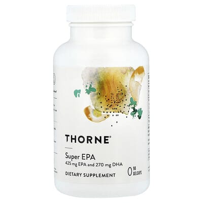 Thorne, Super EPA, EPA & DHA, 90 Capsules