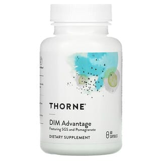 Thorne Research, DIM Advantage, 60 Cápsulas