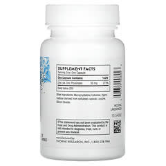 Thorne, Zinc Picolinate, 30 mg, 60 Capsules