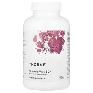 Thorne, Suplemento multivitamínico para mujeres mayores de 50 años, 180 cápsulas