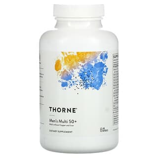 Thorne Research, Men's Multi 50+, 180 Capsules