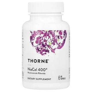 Thorne, NiaCel 400, 60 cápsulas