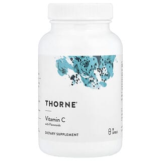 Thorne, Vitamina C con flavonoidi, 90 capsule