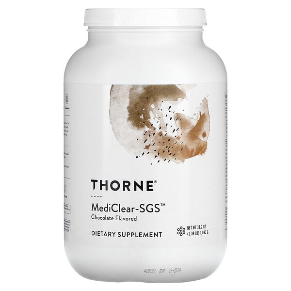 Thorne, MediClear-SGS, 초콜릿, 1,082g(38.2oz)