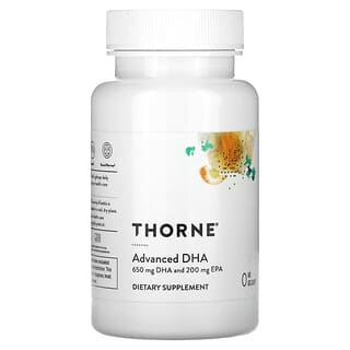 Thorne, Advanced DHA, 60 Gelcaps