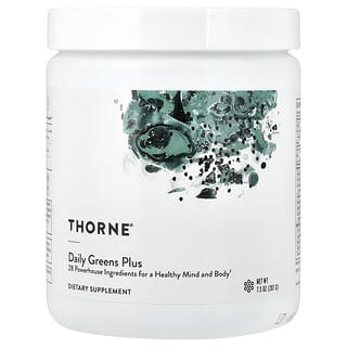 Thorne, Daily Greens Plus, ежедневная добавка с зеленью, 204 г (7,2 унции)