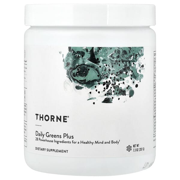 Thorne, Daily Greens Plus, 7.3 oz (207 g) — product photo 1