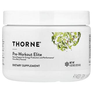 Thorne, Pre-Workout Elite, Citrus bobica, 122,6 g