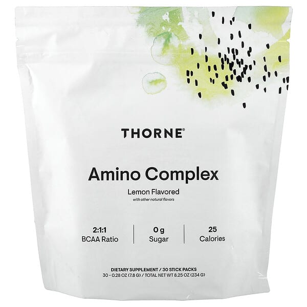 Amino Complex, Lemon, 30 Stick Packs, 0.28 oz (7.8 g) Each