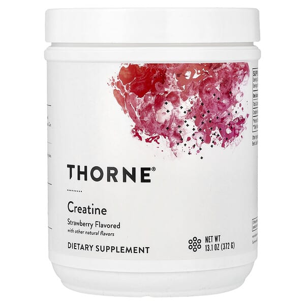 Thorne Creatine, Strawberry, 13.1 oz (372 g)