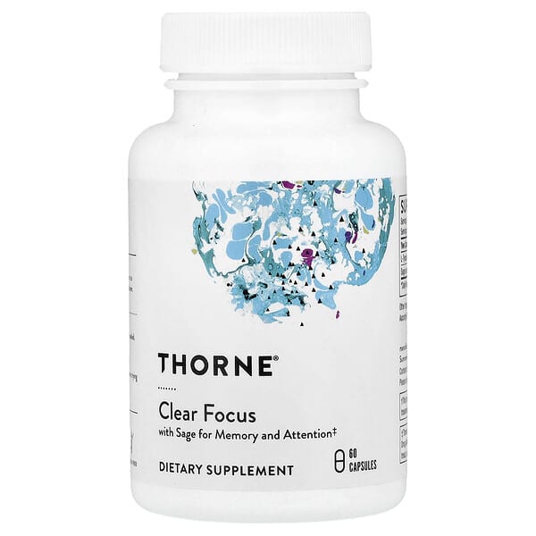 Thorne, Clear Focus, 60 de capsule