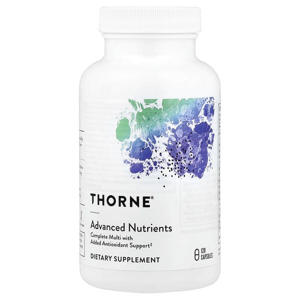 Thorne, Nutrientes avanzados, 120 cápsulas